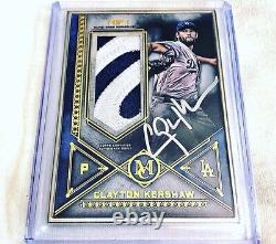 Clayton Kershaw 2019 Topps Museum Framed 1/1 Auto