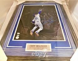 Cody Bellinger Dodgers Signed 16x20 Spotlight Photo Framed Fanatics COA