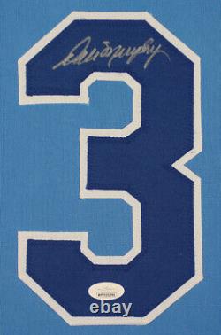 Dale Murphy Autographed & Framed Blue Atlanta Jersey Auto JSA COA