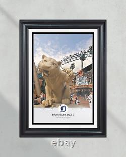 Detroit Tigers Comerica Park Framed Print
