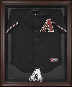 Diamondbacks Brown Framed Logo Jersey Display Case