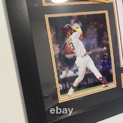 Fernando Tatis Jr. Signed Custom Framed Jersey Display