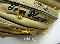 Framed Tom Glavine Nike Baseball Shoes-mizuno Glove-ball-bat Louisville Slugger