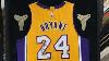 Framing A Kobe Bryant Jersey With Black Mamba Logo And Farewell Letter