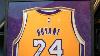 Framing A Signed Kobe Bryant Lakers Jersey