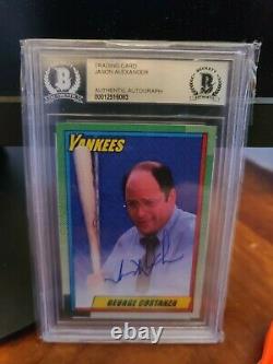 George Costanza Seinfeld Topps style Autographed Card limited/numbered 03/50
