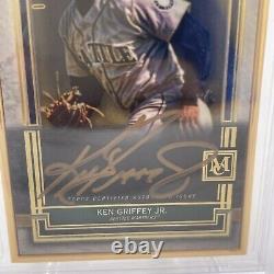 Ken Griffey Jr. 2020 Topps Museum Collection Framed Gold Auto /10 Bgs 9 Auto 9