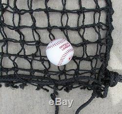 L-Screen 6' x 6' Residential Baseball Safety Frame & #42-60Ply Pitcher L Screen