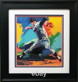 LeRoy Neiman Tom Seaver FRAMED Baseball Art New York Mets Terrific Franchise