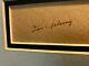 Lou Gehrig Signed Cut Autograph On Very Old Paper With Picture & Framed