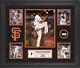 Madison Bumgarner Giants Framed 5-photo Collage & Piece Of Gu Baseball