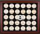 Mariners Logo Mahogany Framed 30-ball Display Case Fanatics