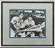 Mickey Mantle And Stan Musial Authentic Autographed 11x13 Framed Photo