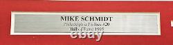 Mike Schmidt Autographed Framed 18x24 Lithograph Phillies /1500 Beckett AC41242