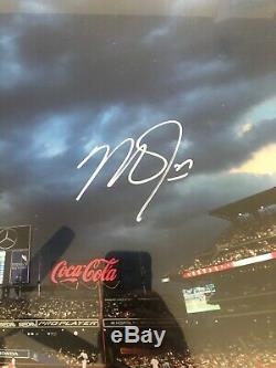 Mike Trout Autographed Framed 16x20 Photo Los Angeles Angels Mlb Holo 146658