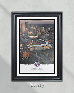 Minnesota Twins Target Field Framed Print
