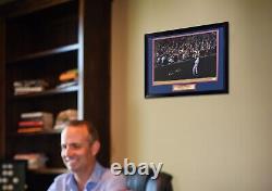Moises Alou Autographed Chicago Cubs Steve Bartman Signed 16x20 Framed Photo JSA