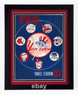 New York Yankees Poster Framed A+ Quality