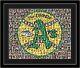 Oakland A's Mosaic Print Art Of Over 150 Of The Greatest A's Players Of All Time