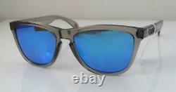Oakley Sunglasses Frogskins Grey Ink Frame Sapphire Iridium New Asian Fit