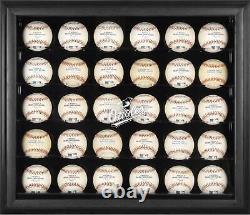 Orioles Logo Black Framed 30-Ball Display Case