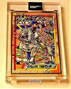 PROJECT 2020 #193 FRANK THOMAS by JK5 GOLD FRAME 1/1