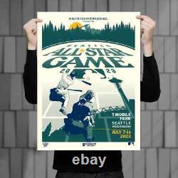 Phenom Gallery 2023 MLB All Star Game 18 x 24 Deluxe Framed Serigraph