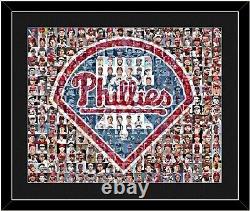 Philadelphia Phillies Mosaic Print Art of the Greatest Phillies of All Time