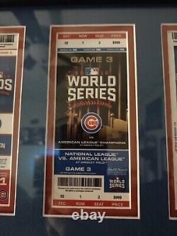 Rare? Limited 2016 World Series Chicago Cubs HM Collectors Frame 1 Of 5000