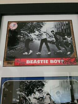 Ricky Powell Framed Beastie Boys Baseball Card Print signed / numbered