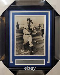 Roy Campanella Autographed Framed 8x10 Photo Dodgers Pre-Accident PSA/DNA D58039