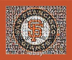 San Francisco Giants Mosaic Print Art- the Greatest Giants Players of All Time