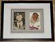 Satchel Paige Signed Autographed Framed Baseball Photo Postcard Jsa Auction Loa