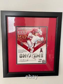 Shohei Ohtani 8x10 Framed Photo (Hand Signed) 2021 MVP Season