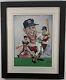 Stan Musial Sam Viviano Framed St Louis Cardinals Mlb Ltd Edition Cel Baseball