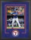 Texas Rangers Deluxe 16 X 20 Vertical Photograph Frame