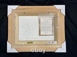 Thomas Kinkade Yankee Stadium withOriginal Sketch on Back, Limited Edition