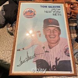 Tom Seaver Framed Poster