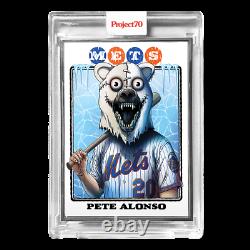 Topps Project 70 #355 Pete Alonso by Alex Pardee Artist Proof AP #/51 Confirmed