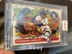 Topps Project 70 Card #2 Fernando Tatis Jr. Ermsy 1/1 Gold Frame! WOW mvp