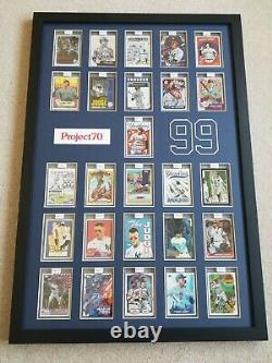 Topps Project 70 Complete Aaron Judge Set Framed + 1 Ap Included