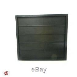 Trading Card Wall Display Case Graded Frame From Wood 50 Cards Baseball New