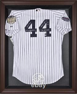 Yankees Brown Framed Logo Jersey Display Case Fanatics Authentic