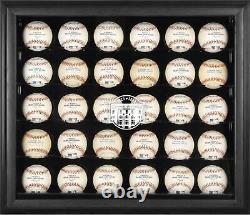 Yankees Stadium Logo Black Framed 30-Ball Display Case