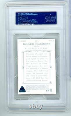 2007 Topps Sterling Framed Cherry Wood Roger Clemens #116 Psa 10 1/1 Rb5773