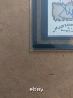 2008 Topps Allen & Ginter Encadré Serena Williams Autograph Blue Auto