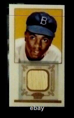 2009 Topps 206 Cadre Game Used Bat Relic Mini Old MILL Jackie Robinson #fr-24