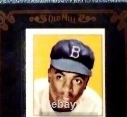 2009 Topps 206 Cadre Game Used Bat Relic Mini Old MILL Jackie Robinson #fr-24