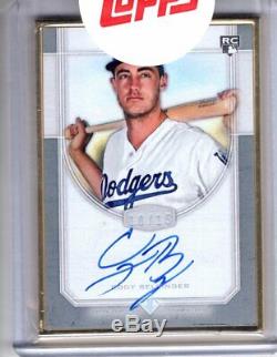2017 Transcendant Auto Cody Topps Bellinger Or Framed / 15 Rc Autograph Rookie