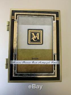 2020 Musée Aaron Topps Juge Torres Double Automatique Patch Gold Frame Livret 1/1